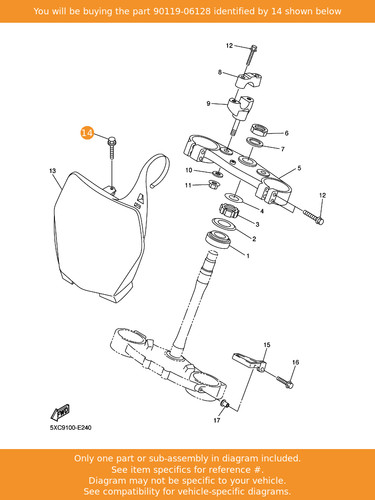 Yamaha bolt with washer - with,