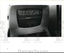 1982 Press Photo Emission gas