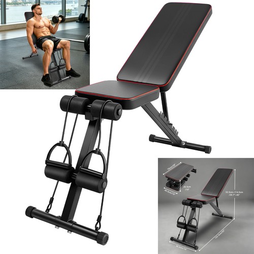 Foldable weight bench multi - weight,