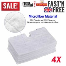 New For Shark Steam Mop Pads 4 x Pocket Pad Covers S2901 S3501 S3502 S3601 S3701