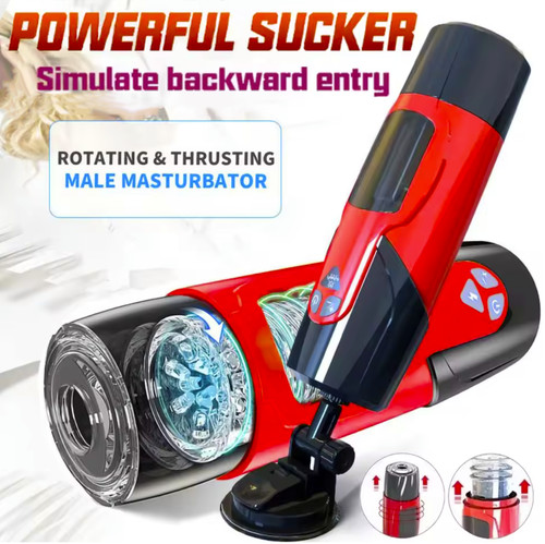 Automatic male sucking - automatic,