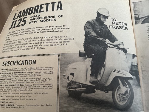 Lambretta j125 new model - j125,