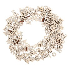  Letter Diy Accessories Unfinished Wood Alphabet Letters Individual Numbers