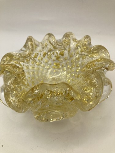 Murano venini bullicante bowl - murano,