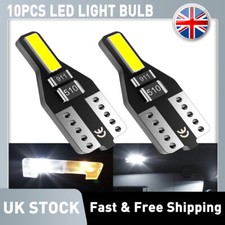 501 T10 Led Car Side Light Bulbs 8 Smd W5w Canbus Error Free Wedge Xenon Hid 10x