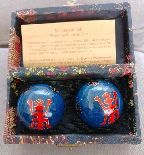 Vintage chinese blue patterned - vintage,