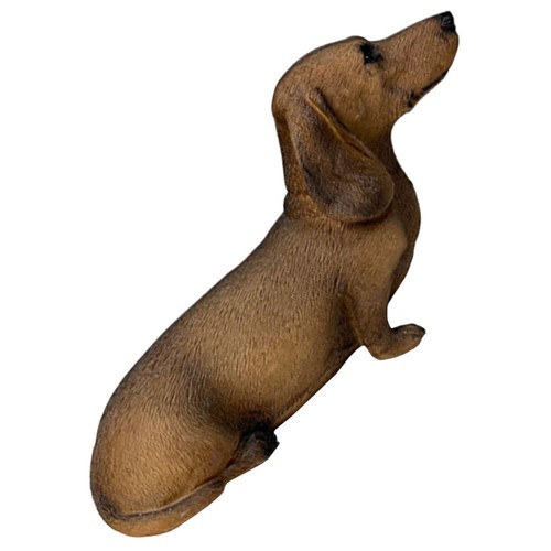 Reusable resin dog figurine - reusable,