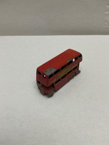Matchbox lesney red - london, bus