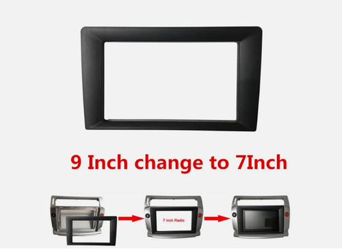 Universal car radio fascia - universal,