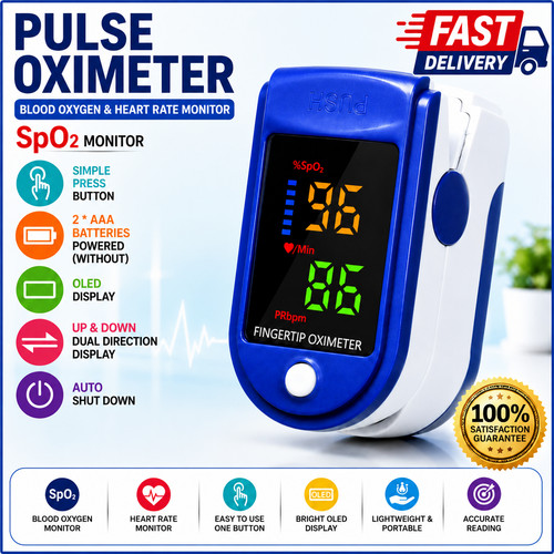 Fingertip pulse oximeter blood - oximeter,