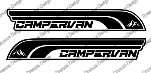 Camper decals stickers - 2,
