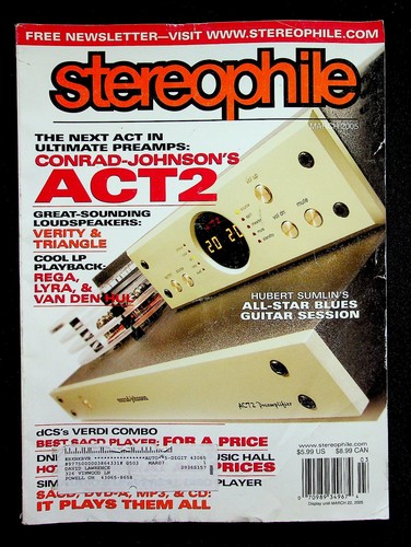 Stereophile magazine march - magazine,