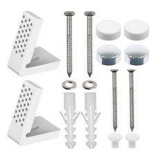 Toilet pan fixing - pan, kit