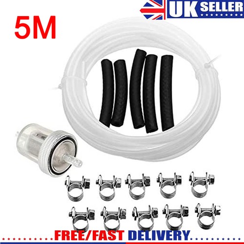 Fuel hose clip filter - hose,