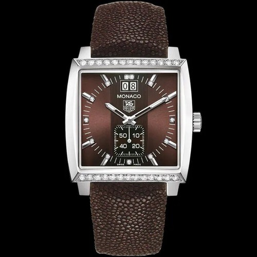 New tag heuer brown monaco - tag,