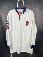 England 1991 1993 vintage rugby shirt jersey cotton traders size L/XL