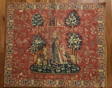 Vintage Point Des Meurins Tapestry Le Toucher Large Victorian Style French 46x39
