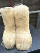 Vintage Long Fur Yeti Snow Boots