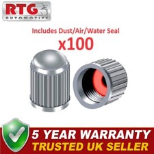 100x Tyre Valve Dust Caps With