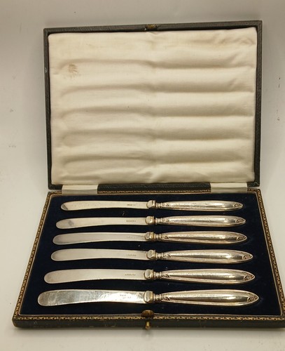 Set solid silver handled - set,