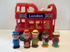 ELC Happyland London Red Double Decker Bus With Sounds & Figures ( opt 2 )