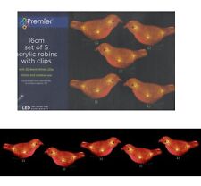 5 Acrylic Christmas Robin