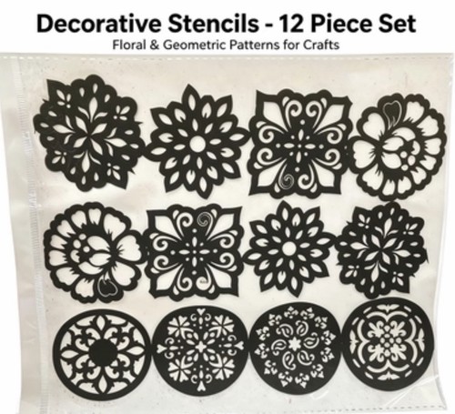 Decor art stencil - , for