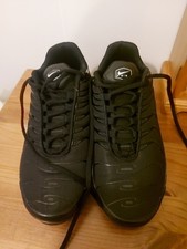 Nike Tn Air Black Mens Trainers Uk 7.5 2023 Model in Excellent Used Condition