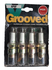 4 x GENUINE NGK AP6F SPARK