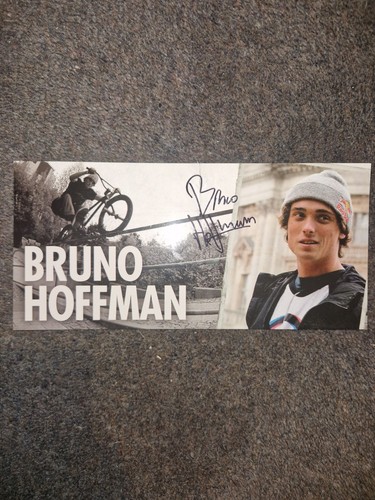 Signed bmx picture bruno - signed,