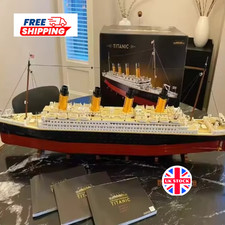 Titanic 10294 Large Cruise Ship Building Blocks Set 9090pcs Compatible MOC