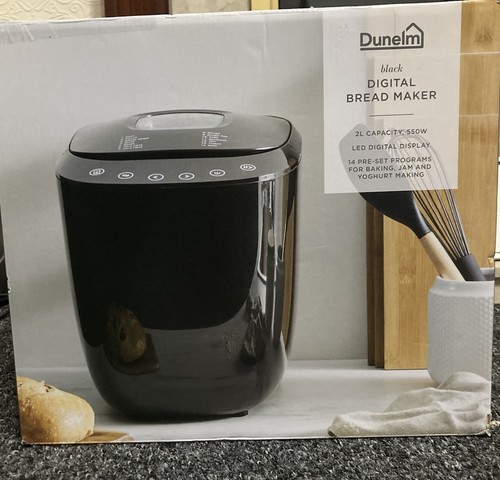 Dunelm digital bread maker - digital,