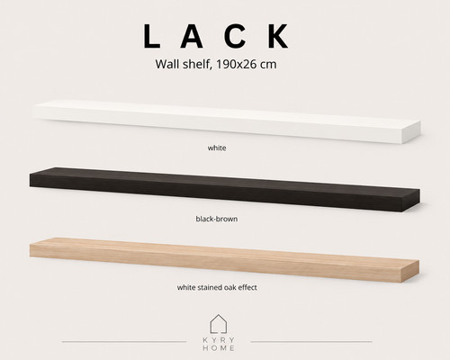 Ikea lack wall shelf floating - ikea,