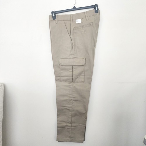 Red kap mens khaki cargo - red, work