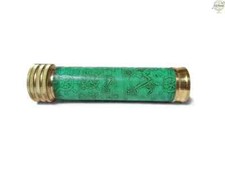 Brass Leather 6" Kaleidoscope Handmade Vintage Nautical Marine Kids Gift