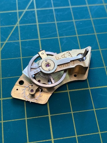 Clock platform escapement - clock,