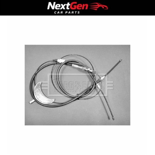 Borg beck brake cable - borg,