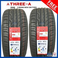 2 X New 215 55 16 THREE-A P606 97W XL 215/55R16 2155516 *C/B RATED* (2 TYRES)