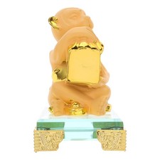  Monkey Statue Decor Desktop Animal Table Ornament Figure for Home