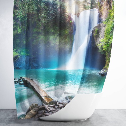 Extra long fabric bathroom - extra,
