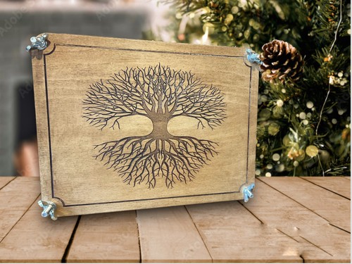 Personalised flower press - , tree