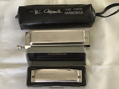Hohner and swan chromatic - and,