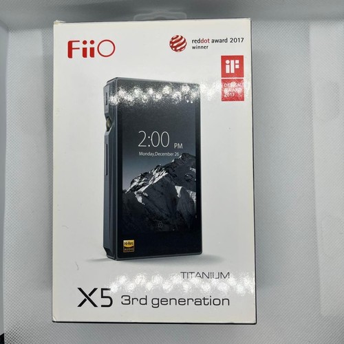 Fiio 3rd gen digital audio - x5,