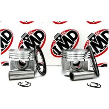 Honda CD200 CD195T CD200T CM200T 13101-464 Piston Kits (2) +0.25mm / 53.25mm