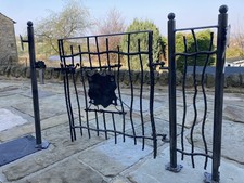Wrought Iron Garden Gate Heavy