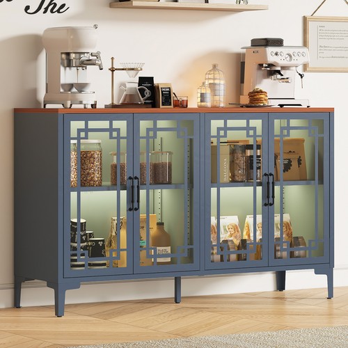Lighted buffet sideboard - buffet,