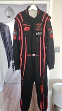 Race Rally Racing Suit Sparco COMPETITION (FIA Approved) black red - size 54