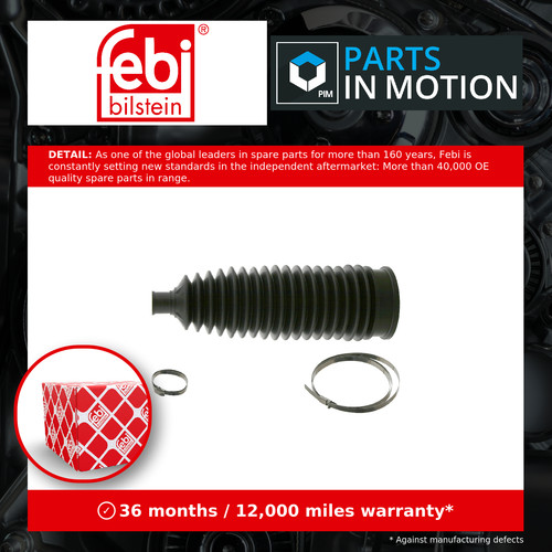 Steering rack boot fits - rack,