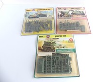 AIRFIX 1:87 / 3 MODEL TANKS 1 SCORPION / 1 JAPANESE CHI-HA / 1 BREN CARRIER