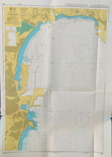 Admiralty 1455 ALGECIRAS SPAIN - SOUTH COAST MIDITERRANEAN SEA GENIUS Map Chart